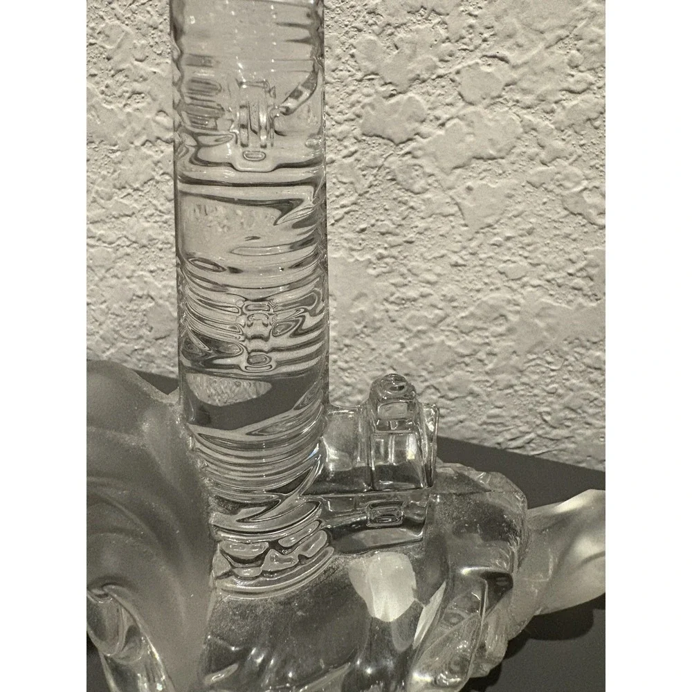 Lenox FIRST LIGHT Crystal Lighthouse Figurine Made in Germany 7.5